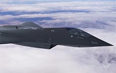 USAF research laboratory digital image of a 'future' 6th Gen combat aircraft.